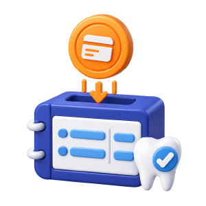 Dental payment posting icon